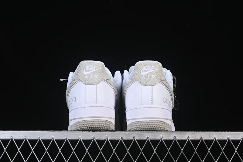 All categories Nk Air Force 1 Air Force series Nk Air Force 1 Low Air Force low-top Nike Air Force 1'07 Low Gucci co-branded beige denim luminous Air Force 1 low-top casual sneakers XX3168-197